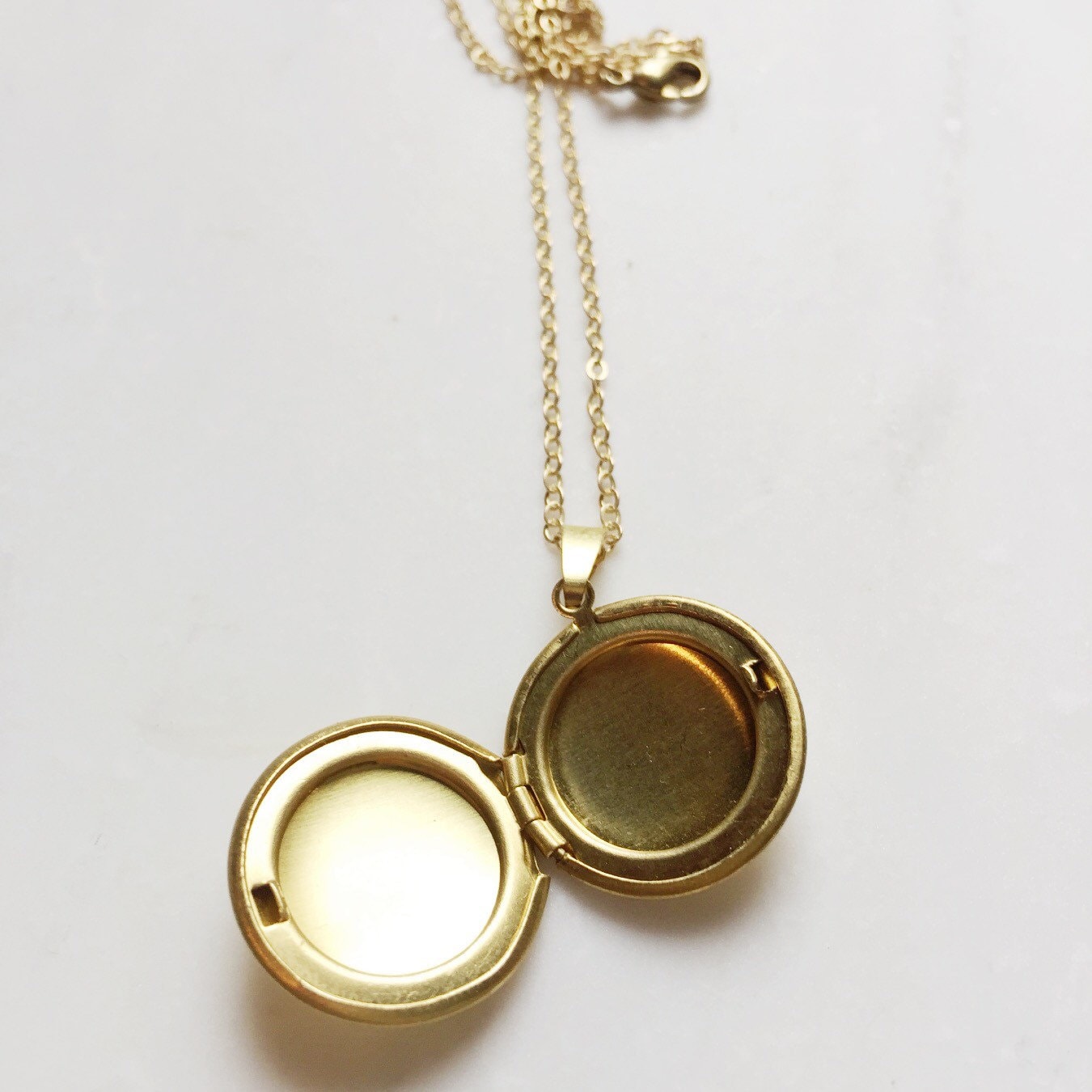 Tiny locket, small gold locket, custom necklace, small locket necklace, dainty locket, vintage locket, Mother's Day gift