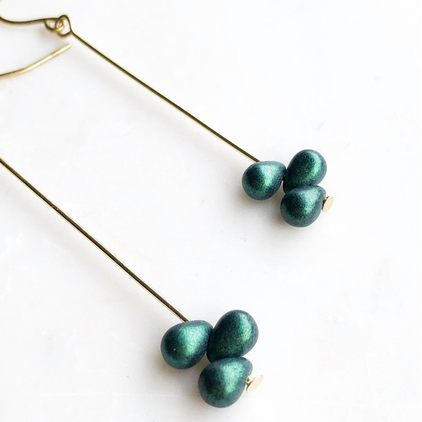 Tear drop earrings, green drop earrings, emerald earrings, turquoise earrings, blue drop earrings, bridesmaid earrings